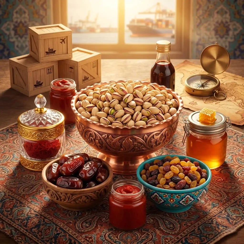 پر سودترین مواد غذایی ایران برای صادرات به بقیه کشورها 2026 پر سودترین مواد غذایی ایران برای صادرات به بقیه کشورها 2026